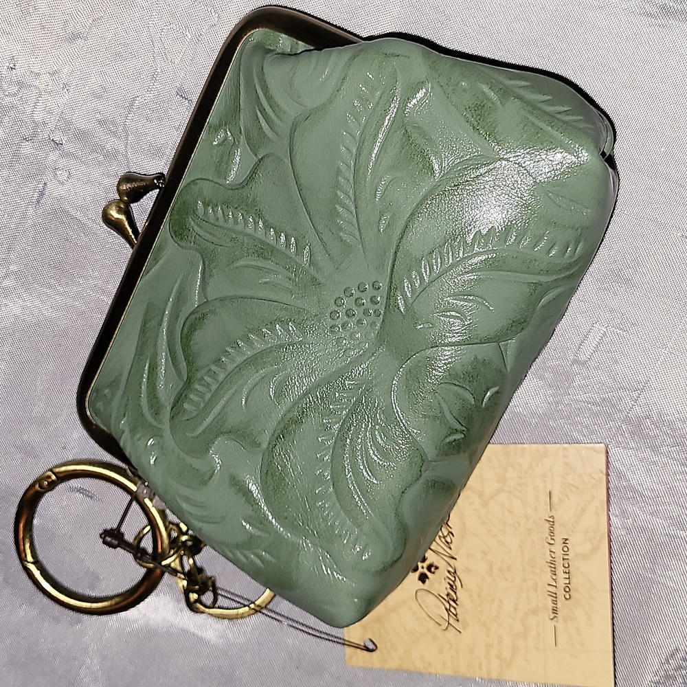 Patricia Nash borse SAGE GREEN BNWT